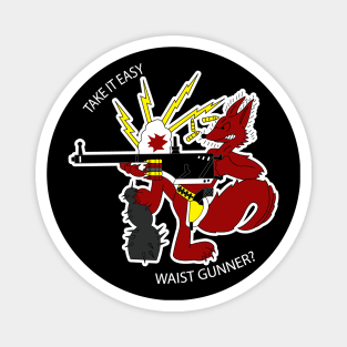 WW2 Waist Gunner School           Dk tees Magnet